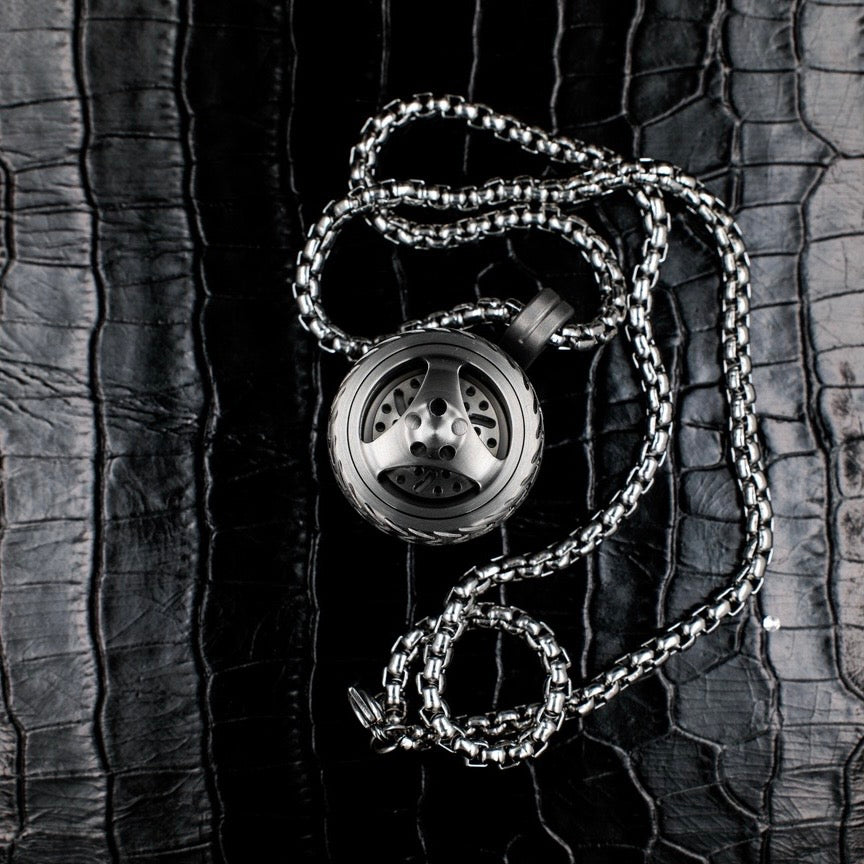 KUDO PENDANT // FULL TITANIUM TRISPOKE VARIANT