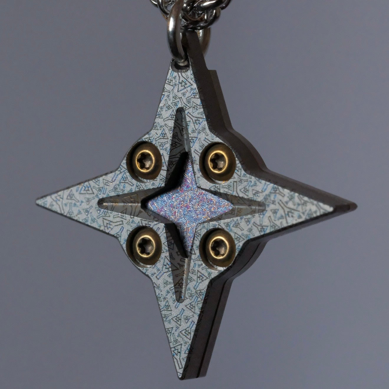 HOKU PENDANT // FULL TITANIUM WITH TITANIUM HARDWARE